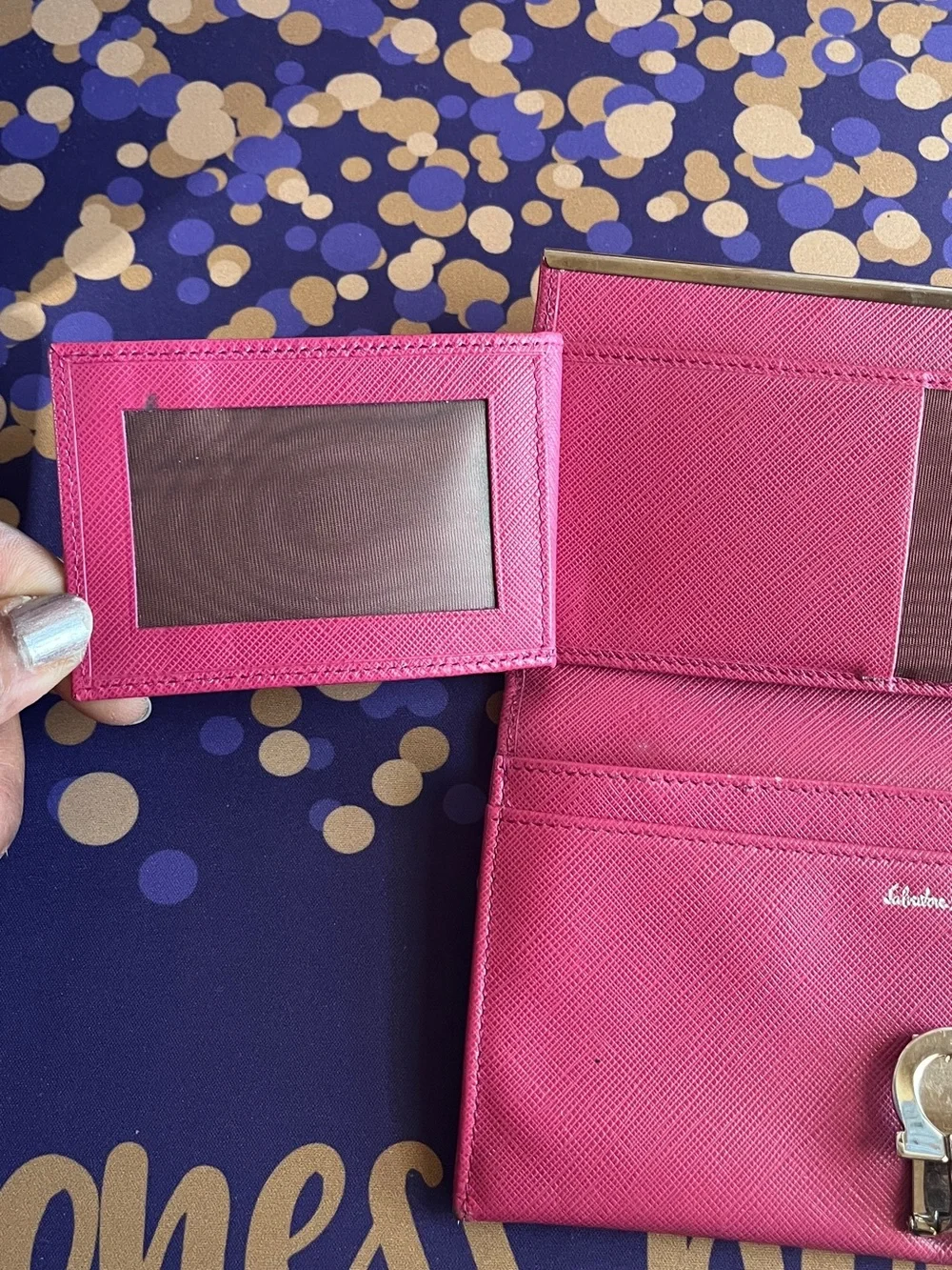 Salvatore Ferragamo sleek red